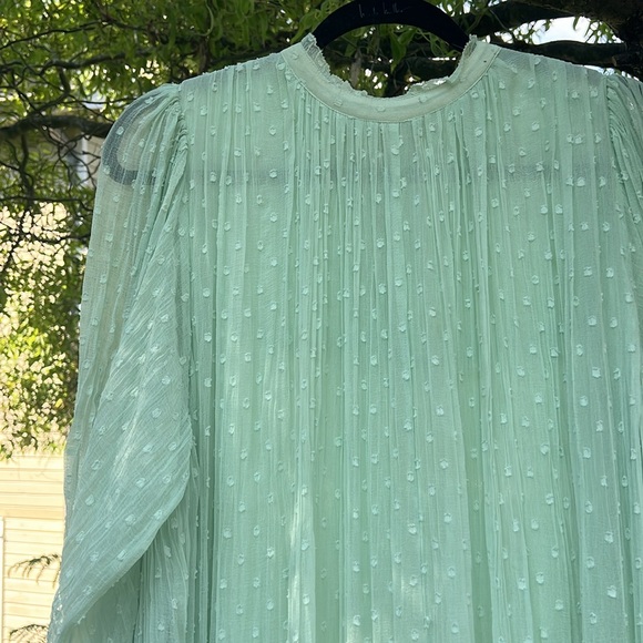 Beautiful mint green maxi by Zara - Picture 3 of 3